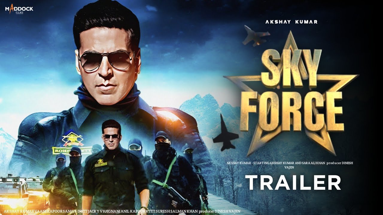 Sky Force Official Trailer | Akshay Kumar | Sara Ali Khan | Sky Force Announcement Teaser