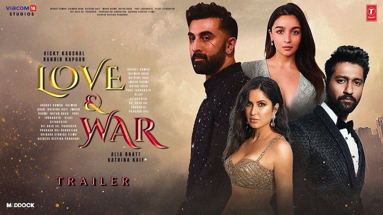 LOVE & WAR - Announcement Trailer | Sanjai Leela Bhansali | Ranbir Kapoor | Katrina K, Vicky, Alia B