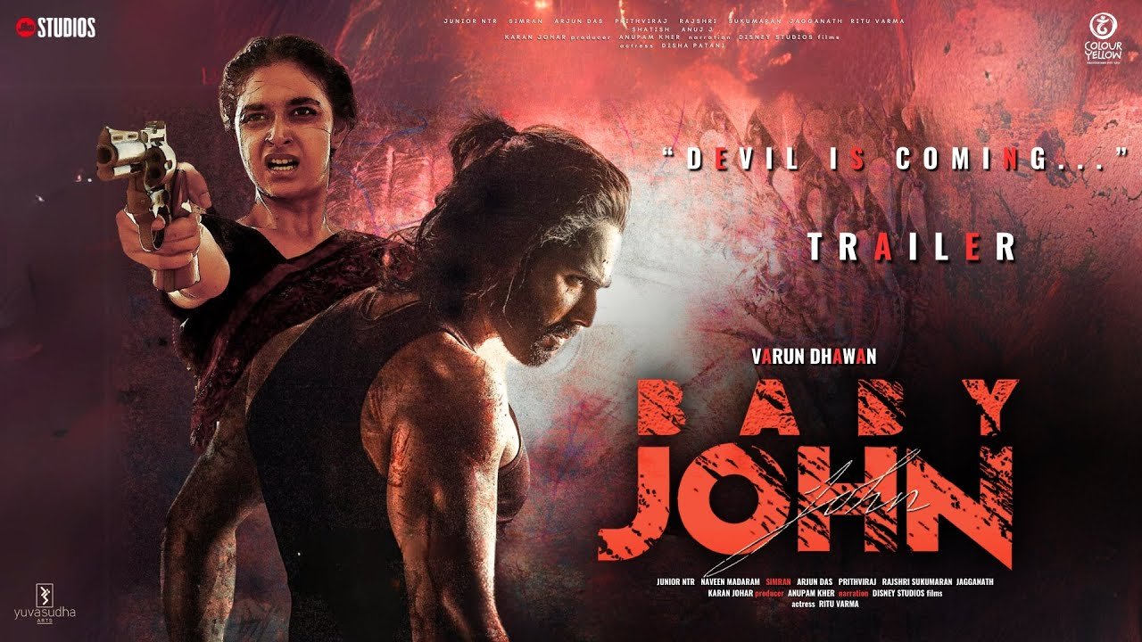 Baby John - Hindi Trailer | Varun Dhawan | Atlee | Keerthy Suresh & Wamiqa Gabbi, In Cinemas 31 May