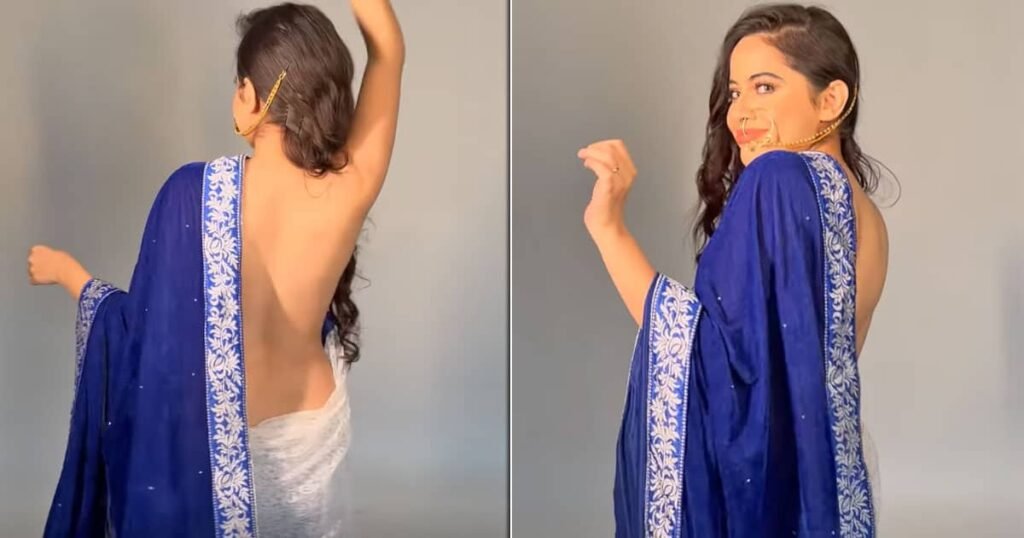 urfi javed sets internet ablaze as she goes topless flaunting her sexy back watch 001